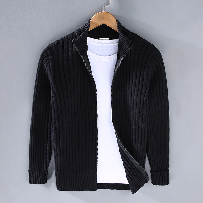 Men Fashion Personalized Sweater Coat - Image 7