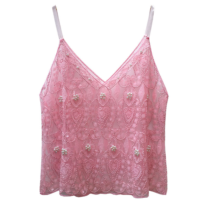 Sequin top with straps - Image 3