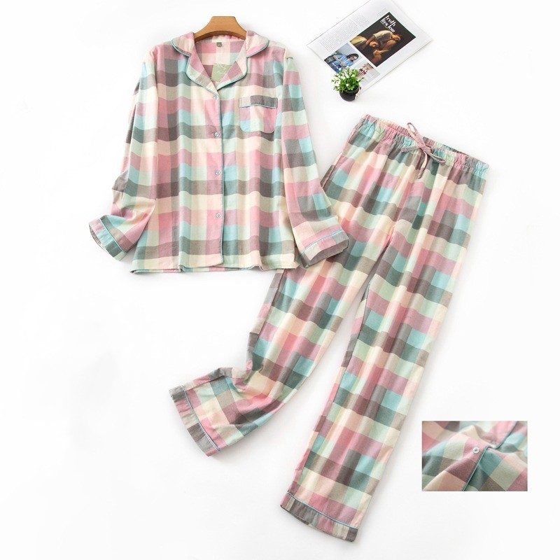 Long Sleeved Trousers Flannel Cotton Home Clothes Large Size Autumn And Winter Pajamas - Image 4
