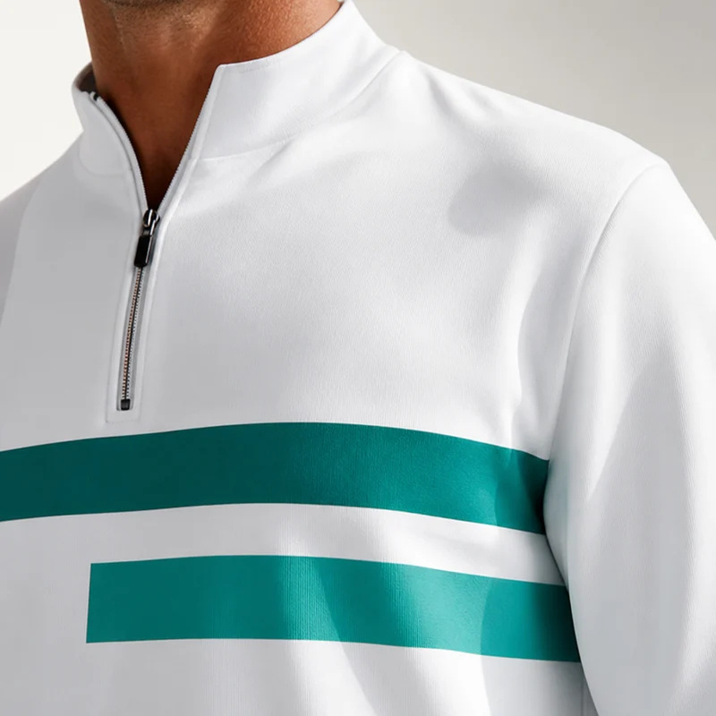 Mens Casual Stylish Long-sleeve Sportswear Set - Image 3