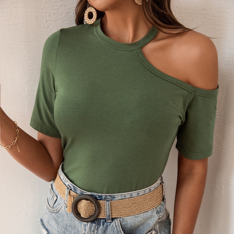Off-shoulder top with leopard print - Image 3