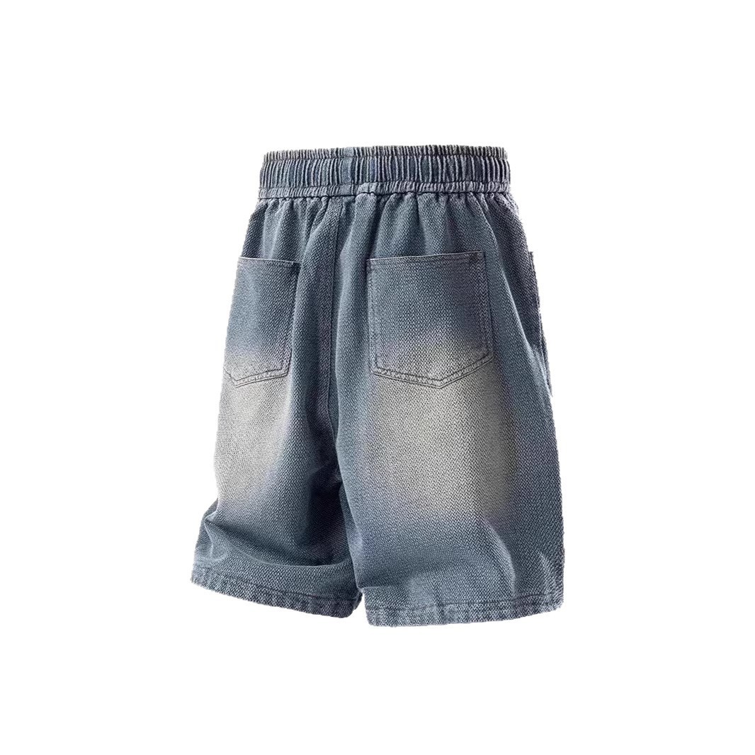 Trendy American-style Summer Slim-fit Denim Shorts - Image 5