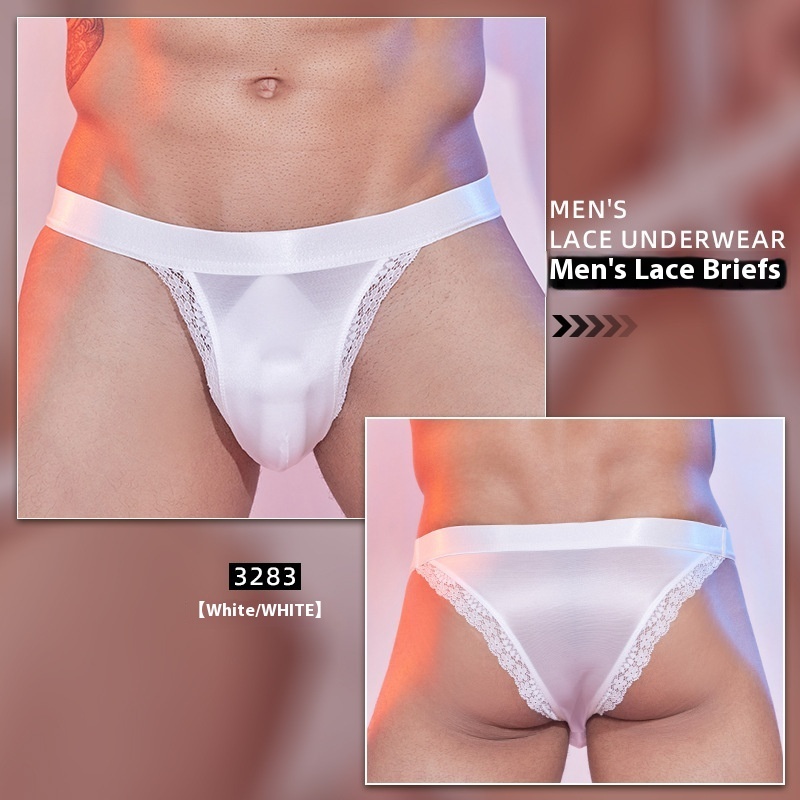 Men's Triangle Sexy Underwear Silky Breathable - Image 7