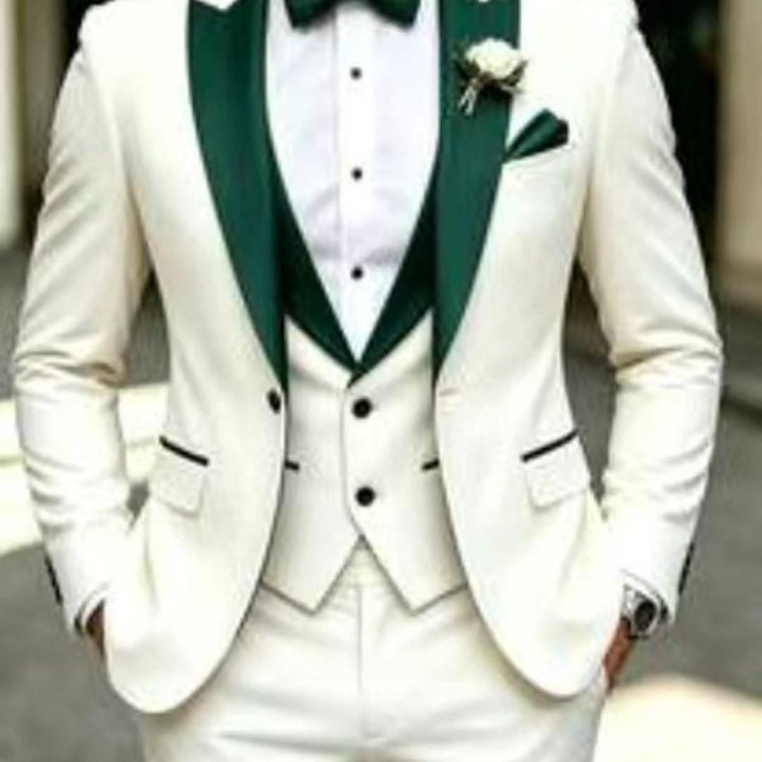 Mens Business Formal Casual Three-Piece Suit - Image 7