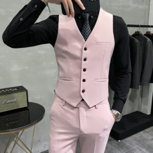 Mens Business-Casual Suit Vest