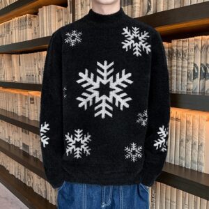 Thickened Youth Fashion Sweater Men's Winter