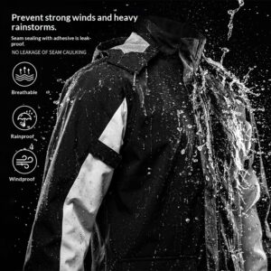 Split-Style Cycling Raincoat And Rain Pants Set
