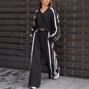 Women's Long-sleeved Trousers Two-piece Suit