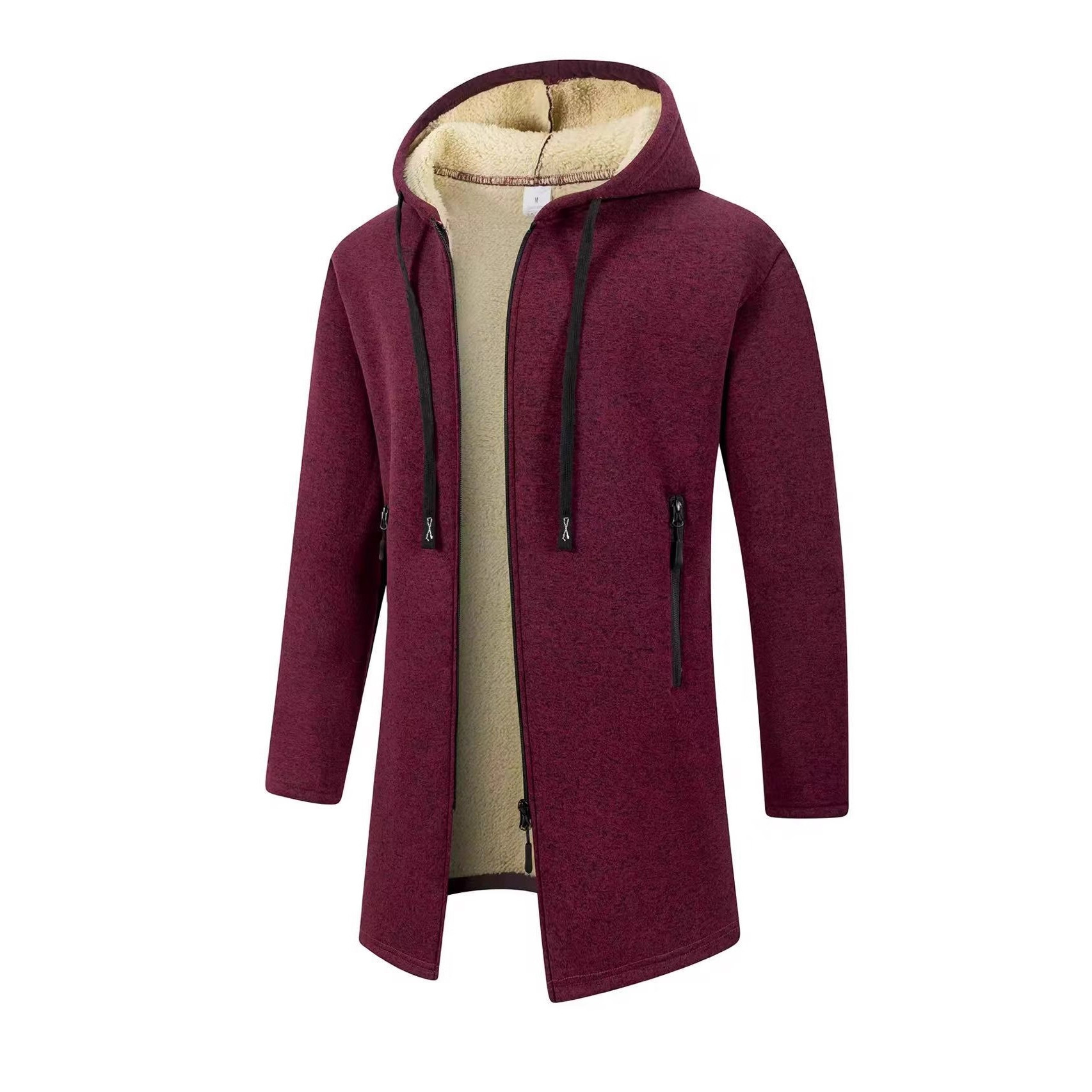 Mid-length Thin-fleece Loose-fit Plus-size - Image 3