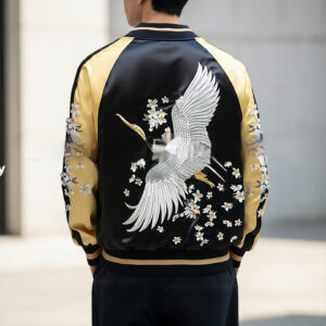 Hip-hop Street-style Loose Padded Baseball Jacket Unisex