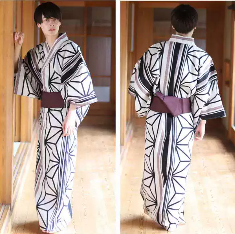 Traditional Japanese Men's Kimono And Yukata - Image 5