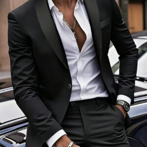 Men's Fashionable And Versatile Slim-fit Casual Blazer