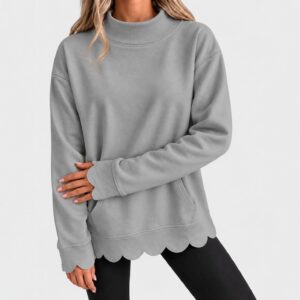 Fallwinter Half-neck Sweatshirt For Europe And America