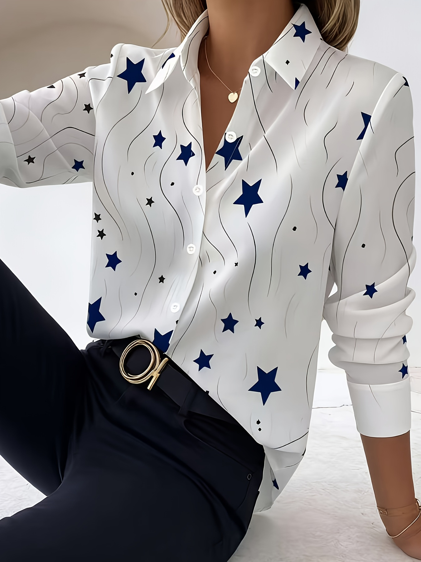 3D-printed Shirt French Style Summer - Image 3