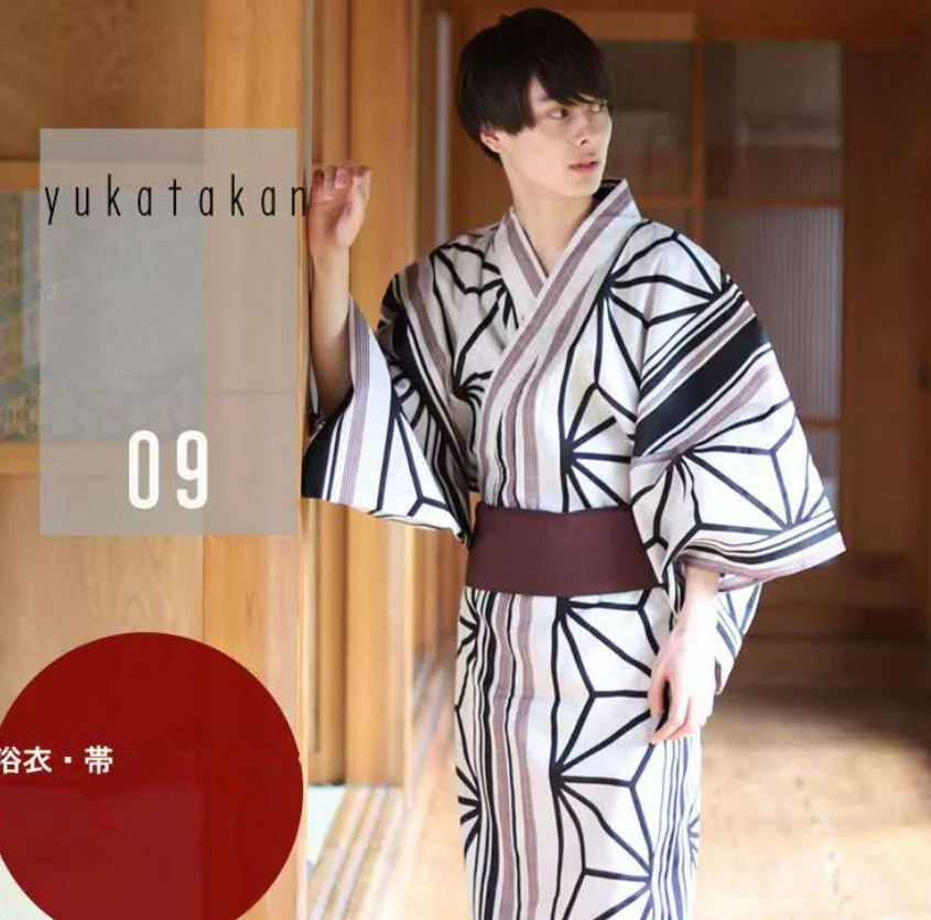 Traditional Japanese Men's Kimono And Yukata - Image 4