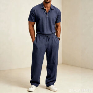SpringSummer New Mens Hip-Hop Breathable Set